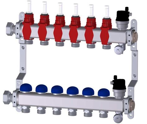 Ogrzewanie Pod Ogowe Rozdzielacze Rozdzielacz Premium Z Rotametrami
