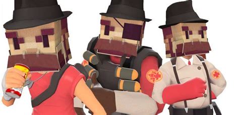 Valve gifts Notch a Team Fortress 2 hat of his pixelated head | GamesRadar+