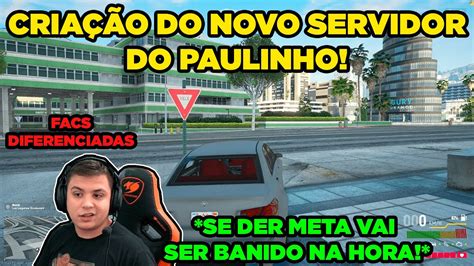 PAULINHO O LOKO FALA SOBRE A CRIAÇÃO DA SUA NOVA CIDADE NO GTA RP