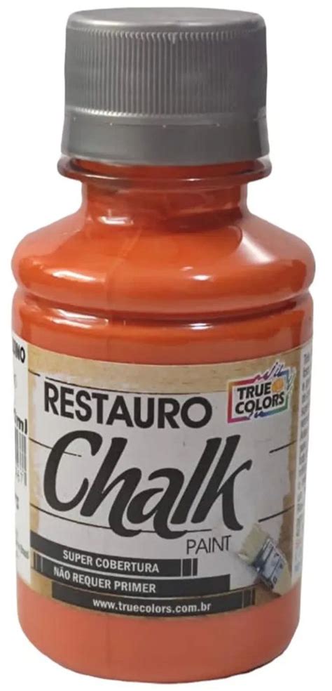 Tinta Restauro Chalk Paint Ml Cor Laranja Marroquino True