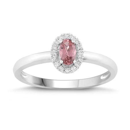 Oval Shaped Birthstone Ring- Pink Tourmaline ~ Oakmont Jewelry