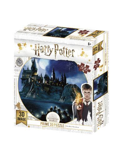 Puzzle Lenticular Castillo Hogwarts 500 Piezas Harry Potter