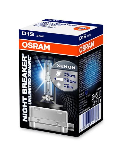 OSRAM D1S XENARC NIGHT BREAKER UNLIMITED Xenon Brenner weißeres Xenon