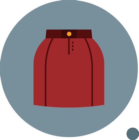 Mini skirt Long Circle Icon 37444791 Vector Art at Vecteezy