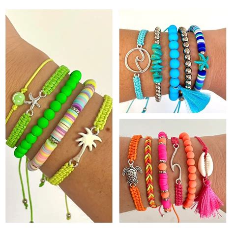 Mix De Pulseiras Artesanais Em Pulseiras Artesanais Pulseiras