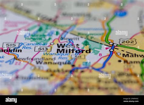 Map of west milford hi-res stock photography and images - Alamy