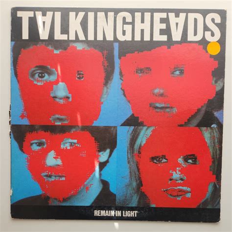 Talking Heads Remain In Light Lp Vintage Vinyl Record 1980 Ebay