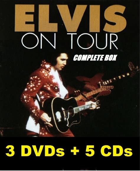 Elvis On Tour The Complete Box 3 DVD 5 CD Box Set Elvis New DVD And