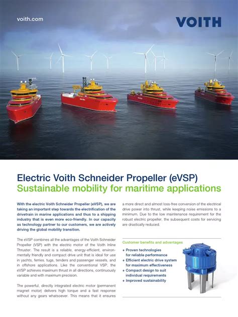 Voith Schneider Propeller (VSP) | Voith