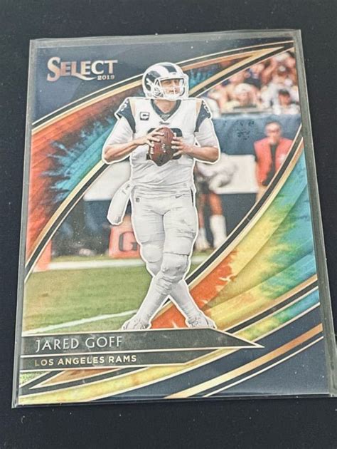 Yahoo Nfl Jared Goff Select Prizm Tie Dye