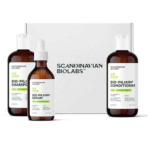 Scandinavian Biolabs Hair Activation Routine For Women Clinically Tested With Results In 45