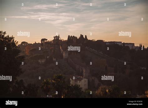 sunset in Florence,Italy Stock Photo - Alamy