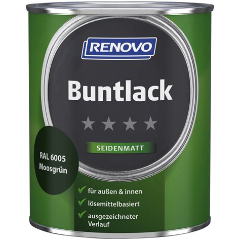 Renovo Buntlack Seidenmatt Moosgr N Ral Hagebau De