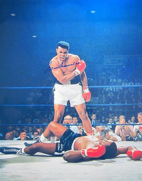 Muhammad Ali Signed Photo Memorabilia Center