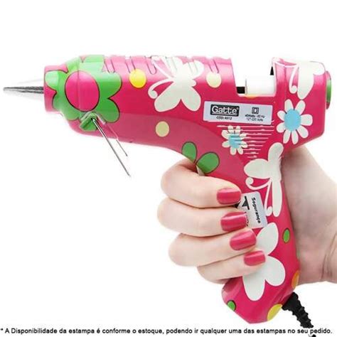 Pistola Para Cola Quente Fantasia Make 40W Grande Bivolt