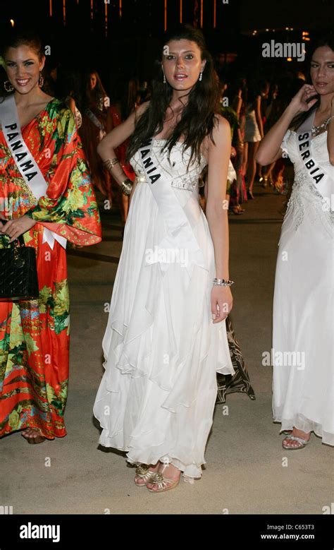 Oana Paveluc Miss Romania At Arrivals For Miss Universe Welcome Event