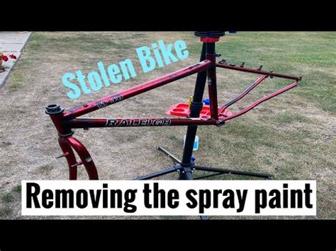 How To Safely Remove Paint From Your Bike Without Harming The Original