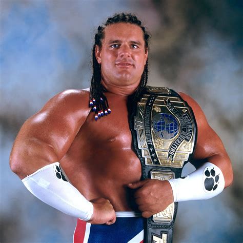 WWF Intercontinental Champion The British Bulldog - The Fishbulb Suplex