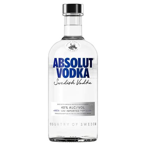 Absolut Blue Original Swedish Vodka 70cl 18 Compare Prices