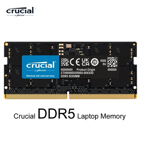 Mem Ria De Laptop DDR5 RAM Crucial 16GB 24GB 32GB 48GB DDR5 4800MHz