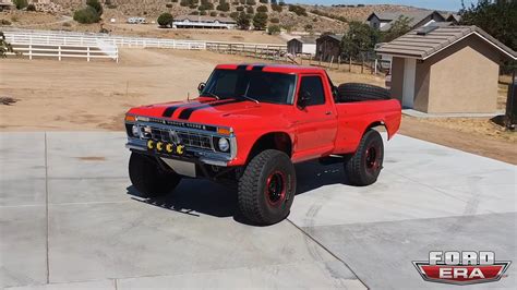 Rolled 1977 Ford F 100 Dentside Became A Luxury Pre Runner And Never