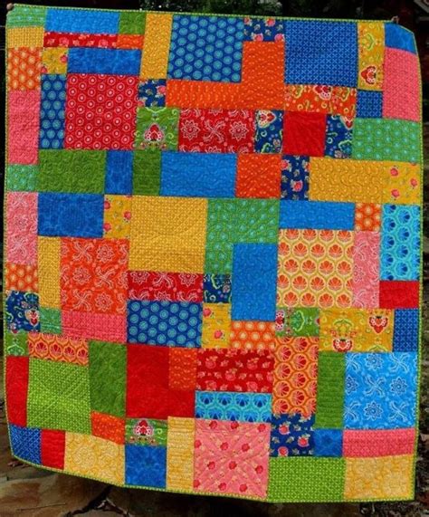 Disappearing 4 Patch Quilt Pattern | Etsy