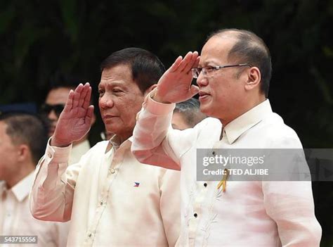 188 Rodrigo Duterte Sworn In As President Of The Philippines Stock