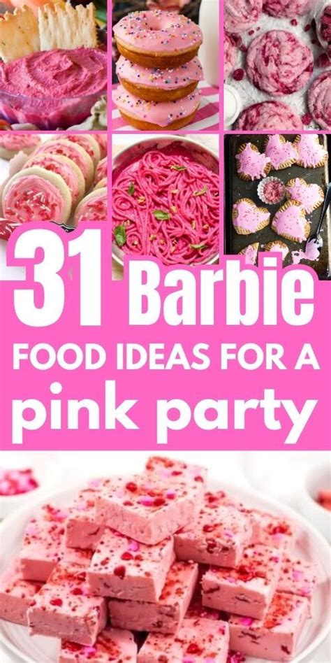 51 Best Pink Party Food Ideas Savory Sweet Pink Party Foods