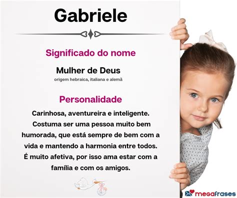 Significado Do Nome Gabriele 🤔 Curiosidades 👀 Mensagens 👼