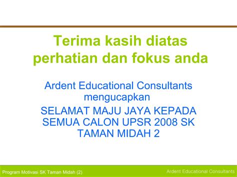 Persiapan Minda Positif Ppt