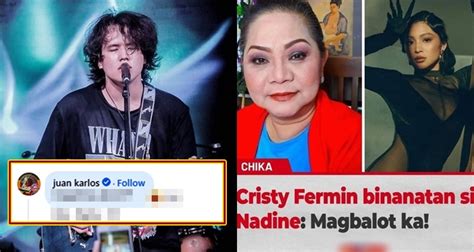 Jk Labajo Reacts To Cristy Fermins Tirade Against Nadine Lustre