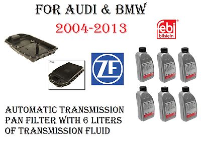 ZF Automatic Transmission Oil Pan Filter Kit With X6 Liters Of Fluids