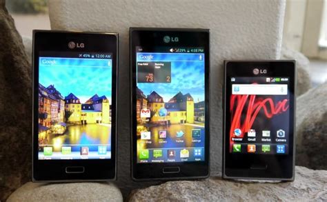 Lg Optimus L Series Ii Goes Official With Three New Models Phoneworld