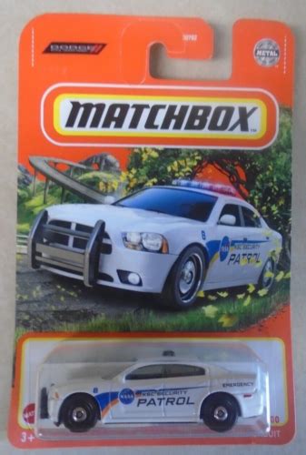 Matchbox Dodge Charger Pursuit Nasa Ksc Security Patrol Brand New 202286100 Ebay