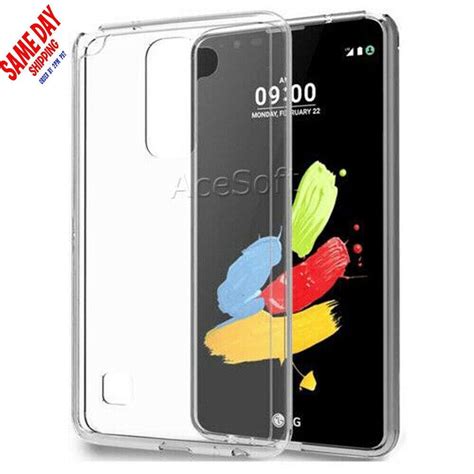 Easy To Install Transparent Slim Soft Tpu Case For Sprint Lg Stylo