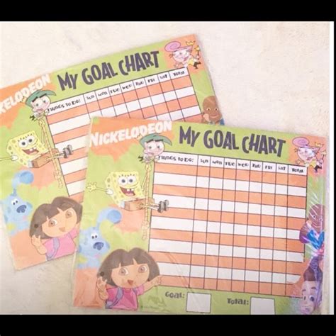 Other Brand New Dora The Explorer Chore Charts For Kids Poshmark