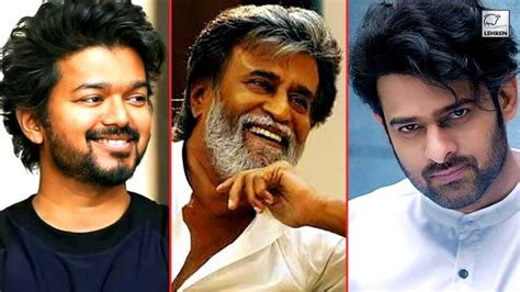 Prabhas To Rajinikanth: Highest Paid South Indian Actors Of 2023