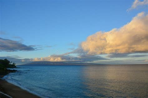 Kahana Beach, Maui, Hawaiian Islands Stock Image - Image of lahaina ...