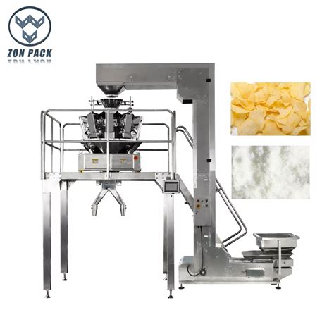 Multihead Combination Weigher Semi Automatic Popcorn And Cheetos Food