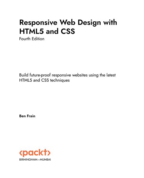 SOLUTION Create Future Proof Responsive Websites Using HTML5 And CSS