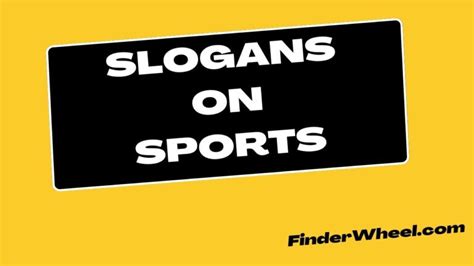 100 Best Slogans on Sports - Slogans & Taglines (2025)