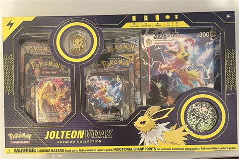 Mavin Pokemon TCG Jolteon And Vaporeon VMAX Premium Collection Box