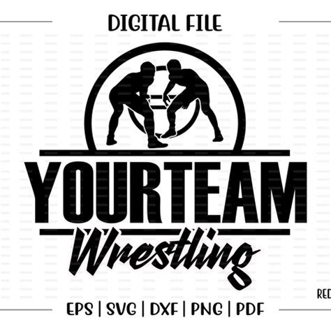 Custom Personalized Wrestling Svg Wrestler Svg Wrestling Etsy