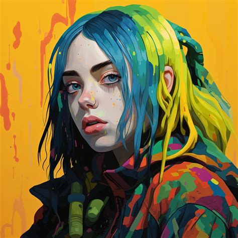 Billie Eilish Ai Art Reinventing An Icon With A I Tools