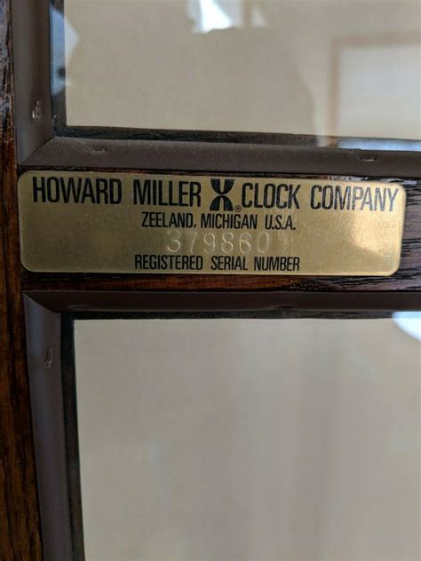 Howard Miller Oak Grandfather Clock Model 610-259 | #2005745625