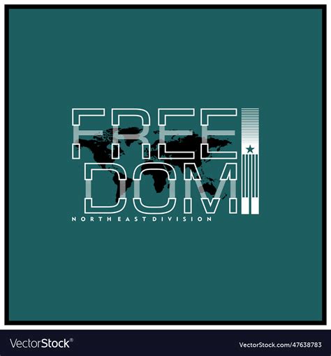 Freedom Royalty Free Vector Image - VectorStock