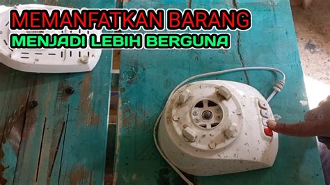 Merubah Dinamo Blender Yang Tidak Terpakai Menjadi Mesin Amplas