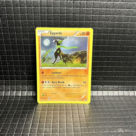 Zygarde Xy Fates Collide Uncommon Pokemon Card Ebay