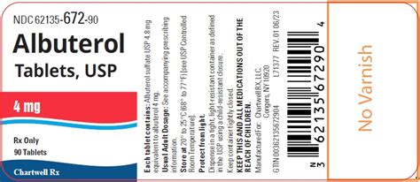 Albuterol Sulfate Tablet