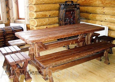 мебель для бани и сауны из массива дерева | АК-Мебель